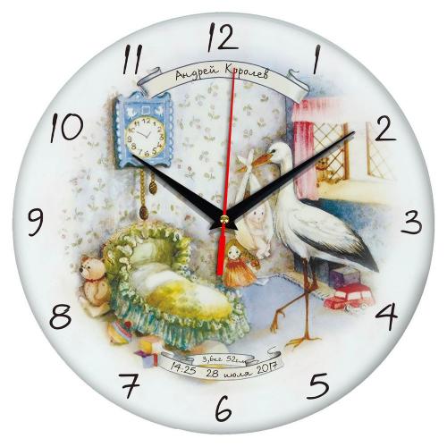 Часы стеклянные на заказ Time Wheel; - купить необычные сувениры в Воронеже