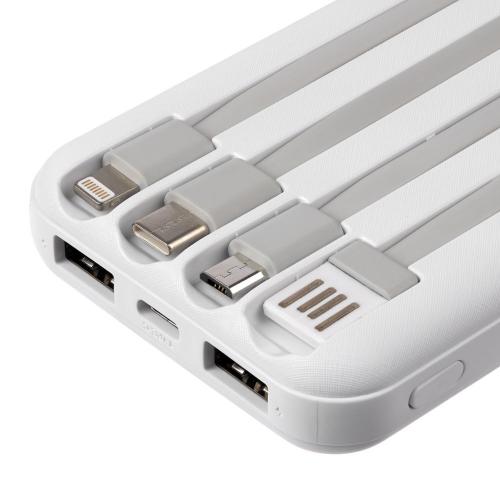 Внешний аккумулятор Omni Qi 10000 мАч; - купить подарки с логотипом в Воронеже