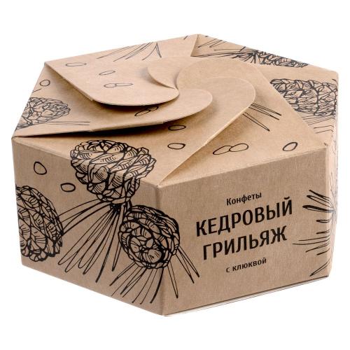 Конфеты «Мягкий кедровый грильяж» с клюквой; - купить подарки с логотипом в Воронеже