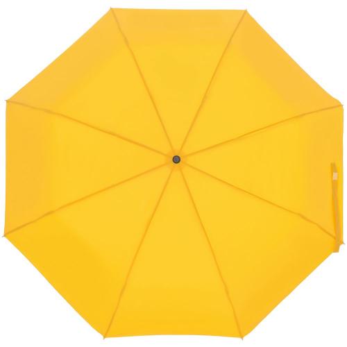 Зонт складной Manifest Color со светоотражающим куполом; - купить бизнесс-сувениры в Воронеже