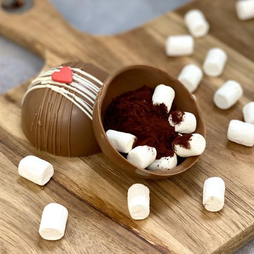 Шоколадная бомбочка «Молочный шоколад»; - купить необычные сувениры в Воронеже