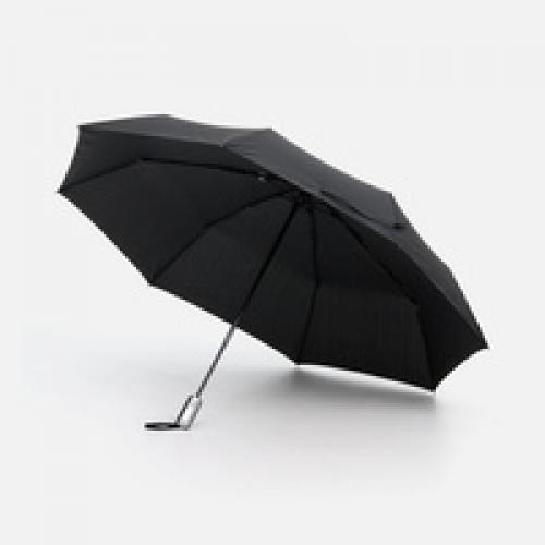 Зонт складной Fiber, черный