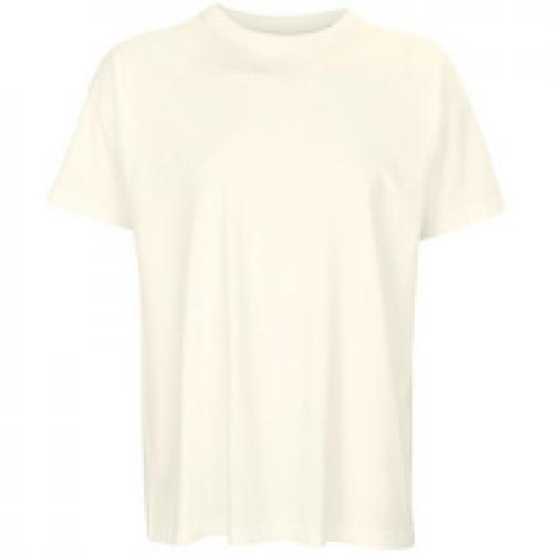 Футболка оверсайз мужская Boxy Men, молочно-белая