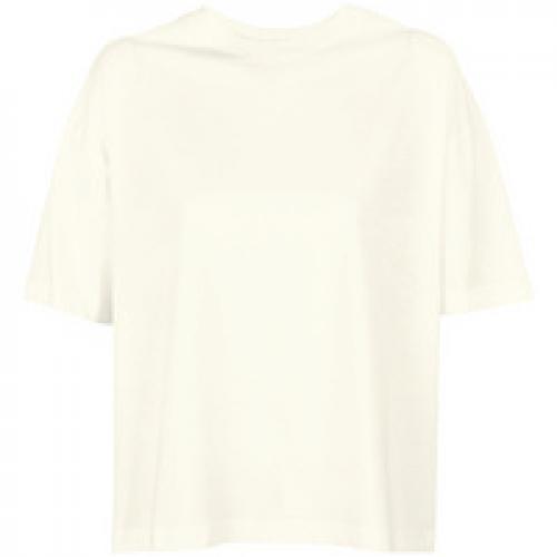 Футболка оверсайз женская Boxy Women, молочно-белая