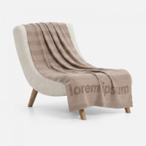 Плед на заказ Pleat Grand. L, полушерсть
