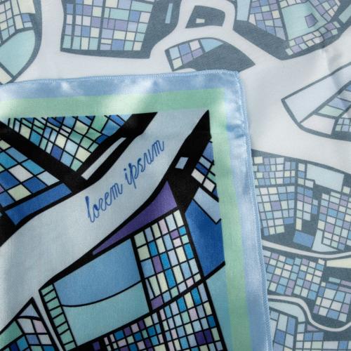 Платок с печатью на заказ ColorSharm; - купить именные сувениры в Воронеже