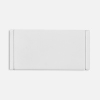 Лейбл из ПВХ Dzeta, XS, белый