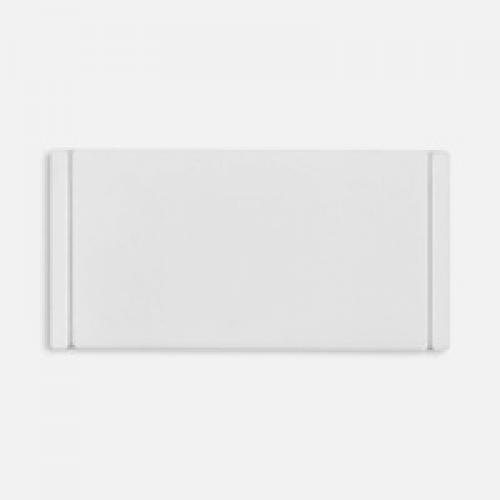 Лейбл из ПВХ Dzeta, XS, белый