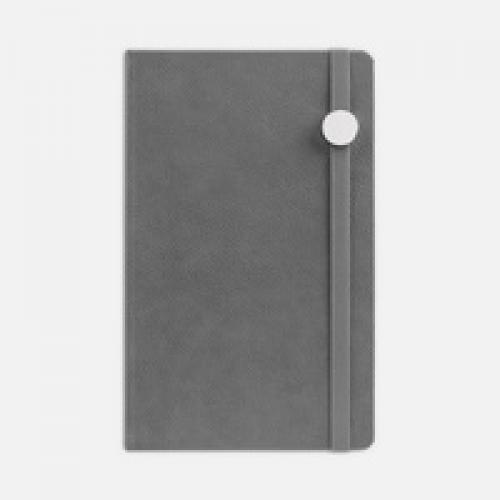 Ежедневник Nova Round, недатированный, серый