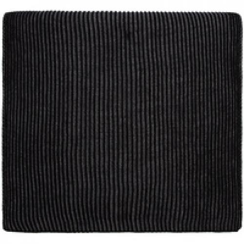 Шарф Nobilis, черный с серым меланжем