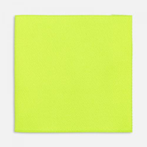 Лейбл тканевый Epsilon, L, желтый неон