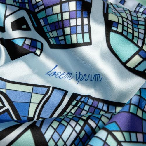 Платок с печатью на заказ ColorSharm; - купить подарки с логотипом в Воронеже