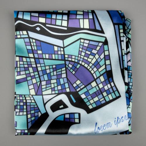 Платок с печатью на заказ ColorSharm; - купить именные сувениры в Воронеже