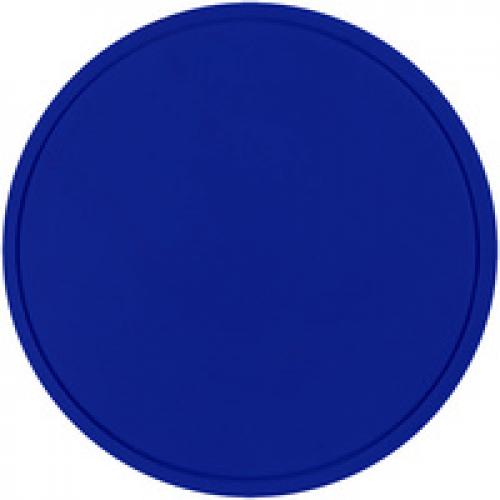 Лейбл ПВХ Dzeta Round, L, синий