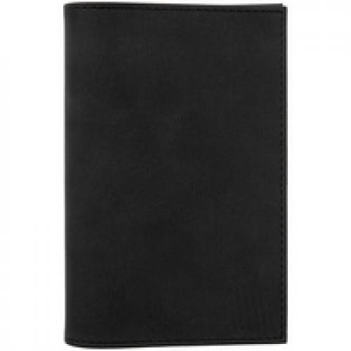 Обложка для паспорта Nubuk, черная