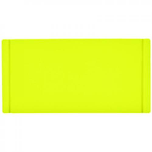 Лейбл из ПВХ Dzeta, XS, желтый неон