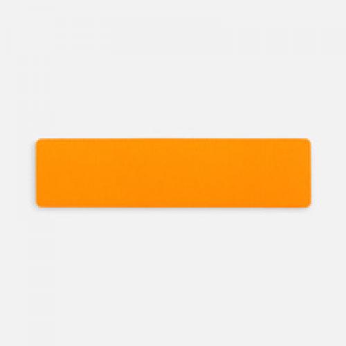Наклейка тканевая Lunga, S, оранжевый неон