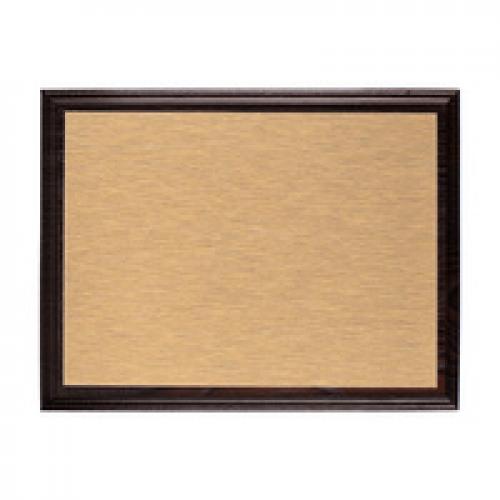 Плакетка Plaque, малая, венге с золотистой пластиной