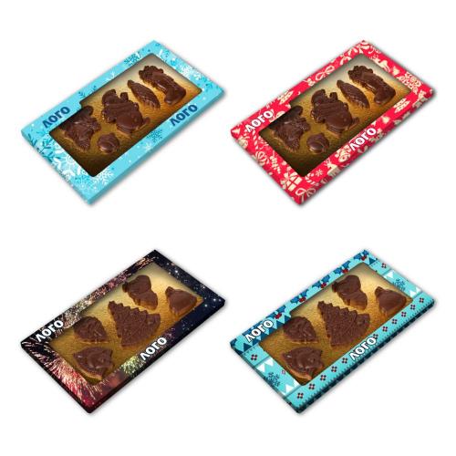Набор фигурного шоколада Choco New Year на заказ; - купить бизнесс-сувениры в Воронеже