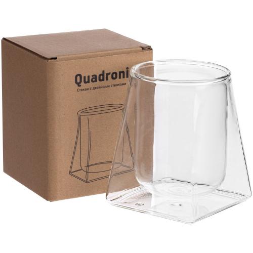 Стакан с двойными стенками Quadroni; - купить необычные сувениры в Воронеже