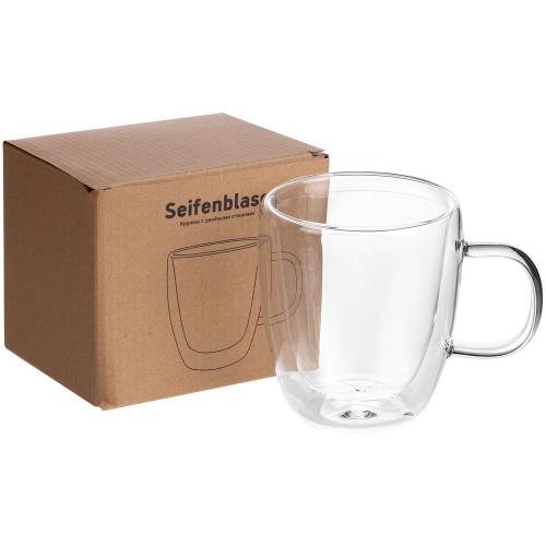 Кружка с двойными стенками Seifenblase; - купить именные сувениры в Воронеже