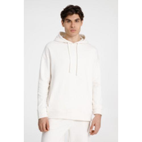 Худи унисекс H2, молочно-белое