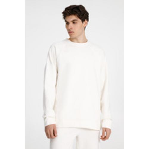 Свитшот унисекс S1, молочно-белый