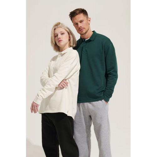 Рубашка поло оверсайз с длинным рукавом Heritage; - купить подарки с логотипом в Воронеже