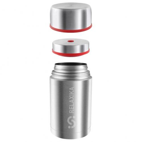 Термос для еды Relaxika 1200, в чехле; - купить необычные подарки в Воронеже