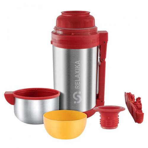 Термос для еды и напитков Relaxika 1200; - купить именные сувениры в Воронеже