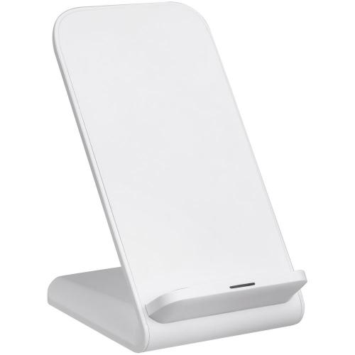 Беспроводное зарядное устройство с быстрой зарядкой Overtop; - купить подарки с логотипом в Воронеже