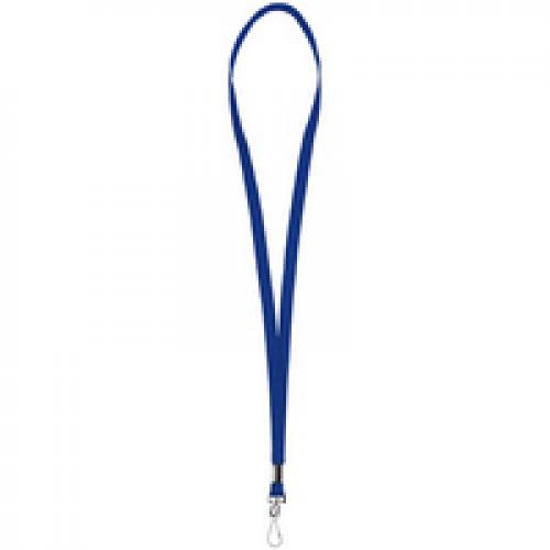 Лента с карабином Colorplan, синяя