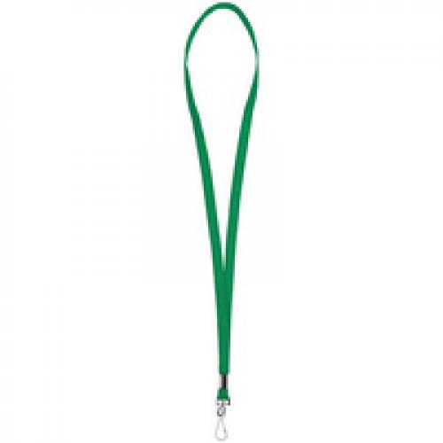 Лента с карабином Colorplan, зеленая