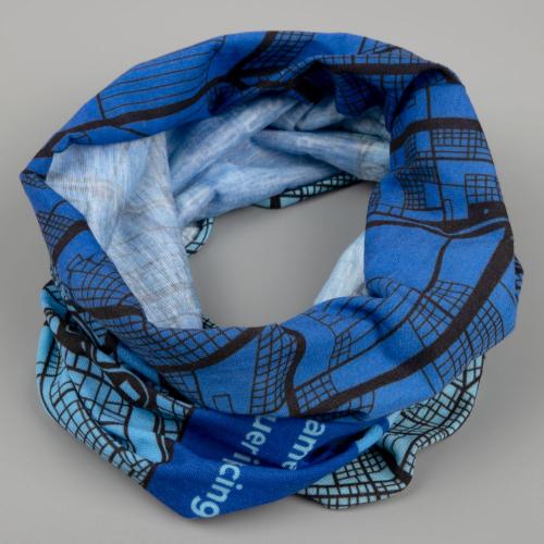 Многофункциональная бандана с печатью Tubo на заказ; - купить именные сувениры в Воронеже