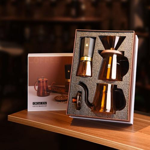 Кофейный набор Amber Coffee Maker Set; - купить подарки с логотипом в Воронеже