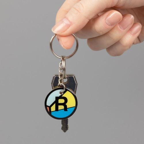 Брелок с полимерным покрытием Harz на заказ; - купить необычные сувениры в Воронеже