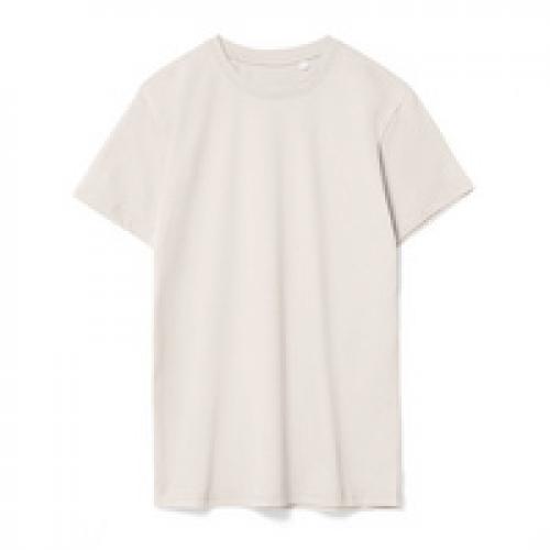 Футболка унисекс T-Bolka 160, молочно-белая