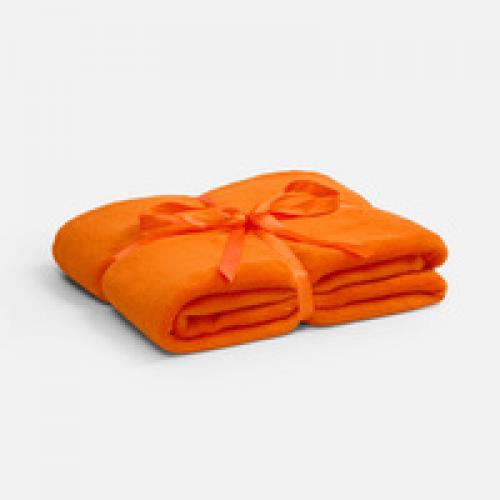 Плед Plush, оранжевый