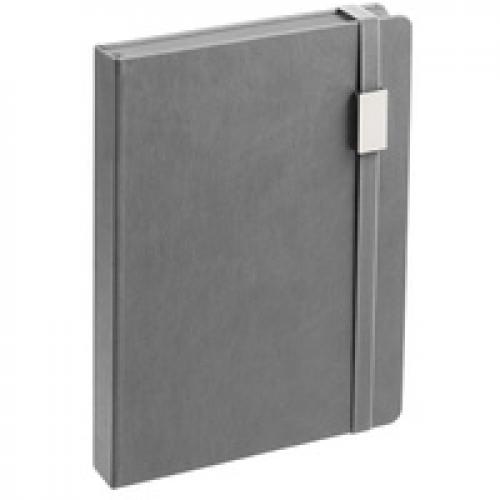 Ежедневник New Factor Metal, серый