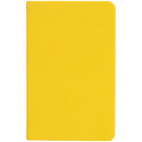 Блокнот Cluster Mini в клетку, желтый
