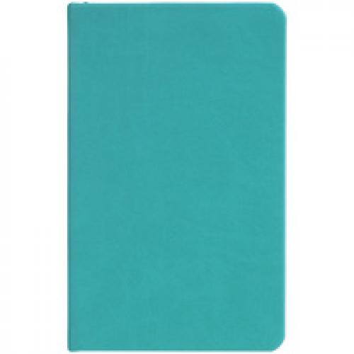 Блокнот Cluster Mini в клетку, бирюзовый