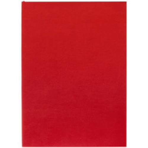 Ежедневник Flat Light, недатированный, красный