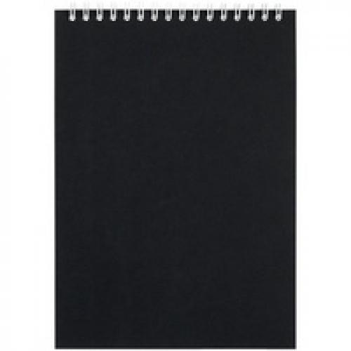 Блокнот Dali в клетку, черный