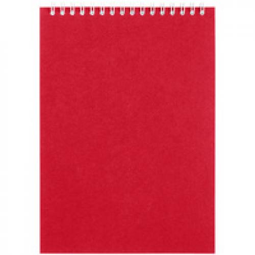 Блокнот Dali в клетку, красный