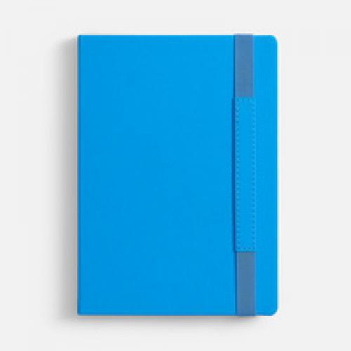 Ежедневник Peel, недатированный, голубой