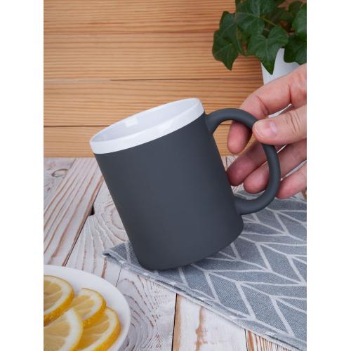 Кружка StopSpot с покрытием софт-тач; - купить необычные сувениры в Воронеже