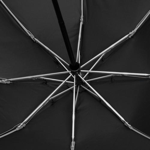 Зонт наоборот складной Futurum со светоотражающим кантом; - купить необычные сувениры в Воронеже