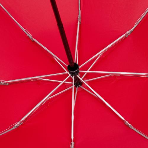 Зонт наоборот складной Futurum со светоотражающим кантом; - купить необычные сувениры в Воронеже