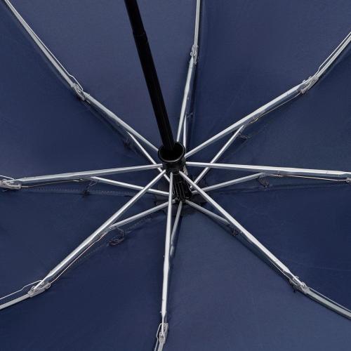 Зонт наоборот складной Futurum со светоотражающим кантом; - купить необычные сувениры в Воронеже