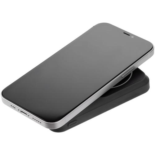 Магнитный беспроводной аккумулятор Top Force, 10 000 мАч; - купить подарки с логотипом в Воронеже